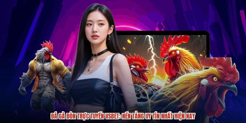 Đá gà đòn trực tuyến VSBET: Nền tảng uy tín nhất hiện nay