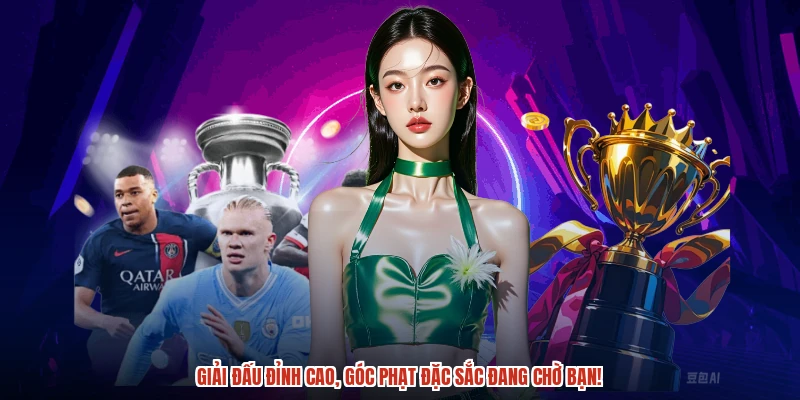 Giải đấu đỉnh cao, góc phạt đặc sắc đang chờ bạn!