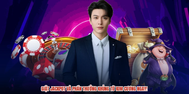 Giật Jackpot và phần thưởng khủng từ Kim cương ngay!