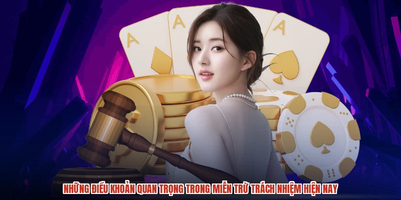 Những điều khoản quan trọng trong miễn trừ trách nhiệm hiện nay