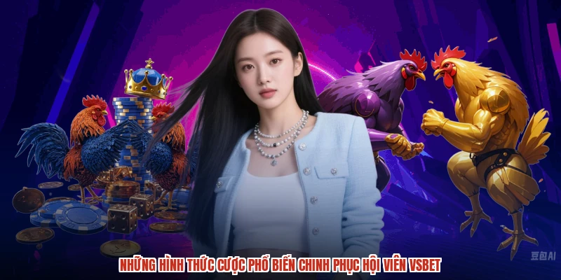 Những hình thức cược phổ biến chinh phục hội viên VSBET